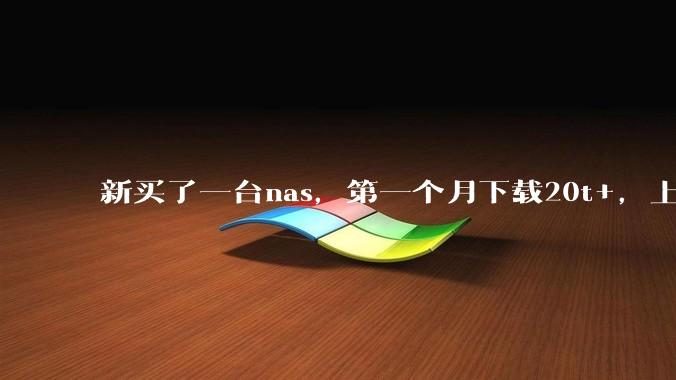 新买了一台nas，第一个月下载20t+，上传5+，不会被网警盯上吧?